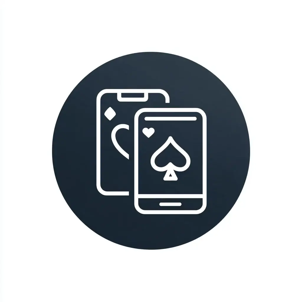 Responsible gambling - person taking a break from mobile gaming